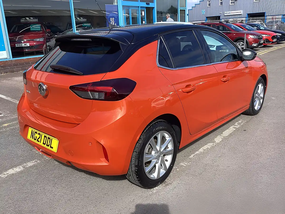Used 2021 Vauxhall Corsa Elite Nav Orange - Interior and Exterior details 4