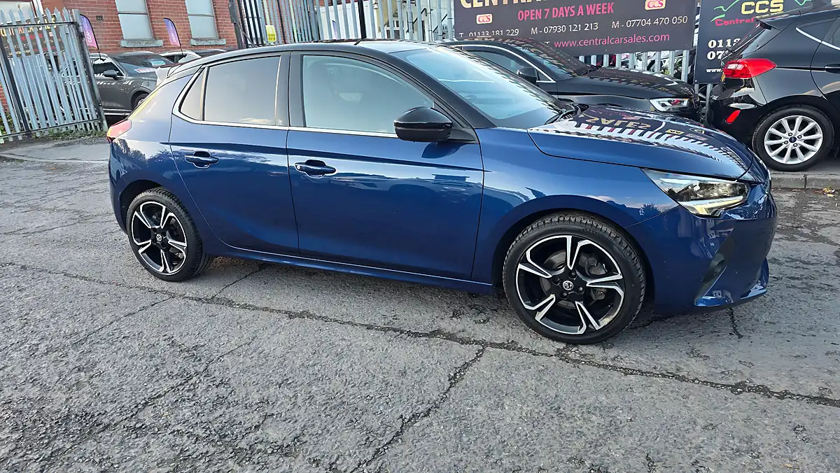 Used 2021 Vauxhall Corsa Elite Nav Premium Blue - Interior and Exterior details 4