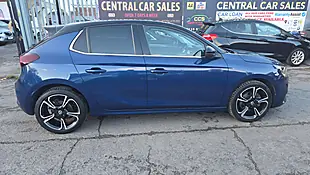 Used 2021 Vauxhall Corsa Elite Nav Premium Blue - Interior and Exterior details 6