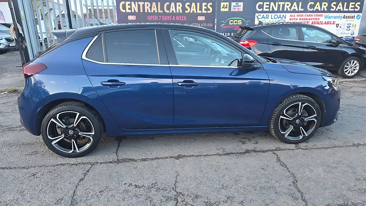 Used 2021 Vauxhall Corsa Elite Nav Premium Blue - Interior and Exterior details 6