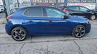 Used 2021 Vauxhall Corsa Elite Nav Premium Blue - Interior and Exterior details 7