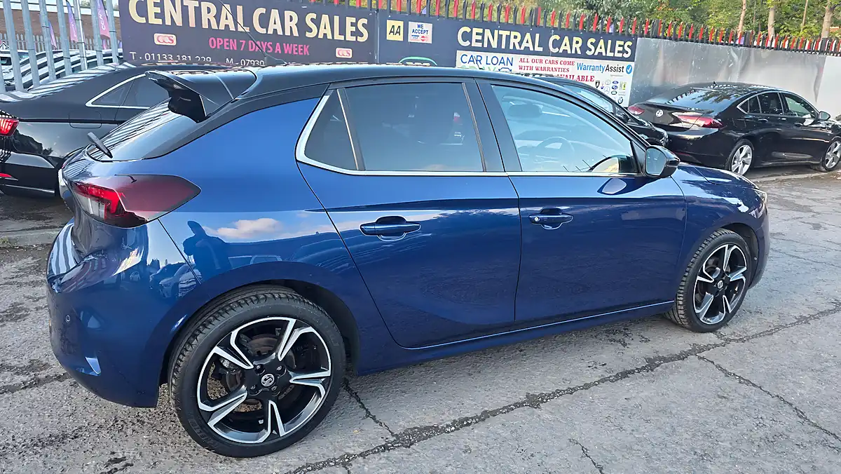 Used 2021 Vauxhall Corsa Elite Nav Premium Blue - Interior and Exterior details 9