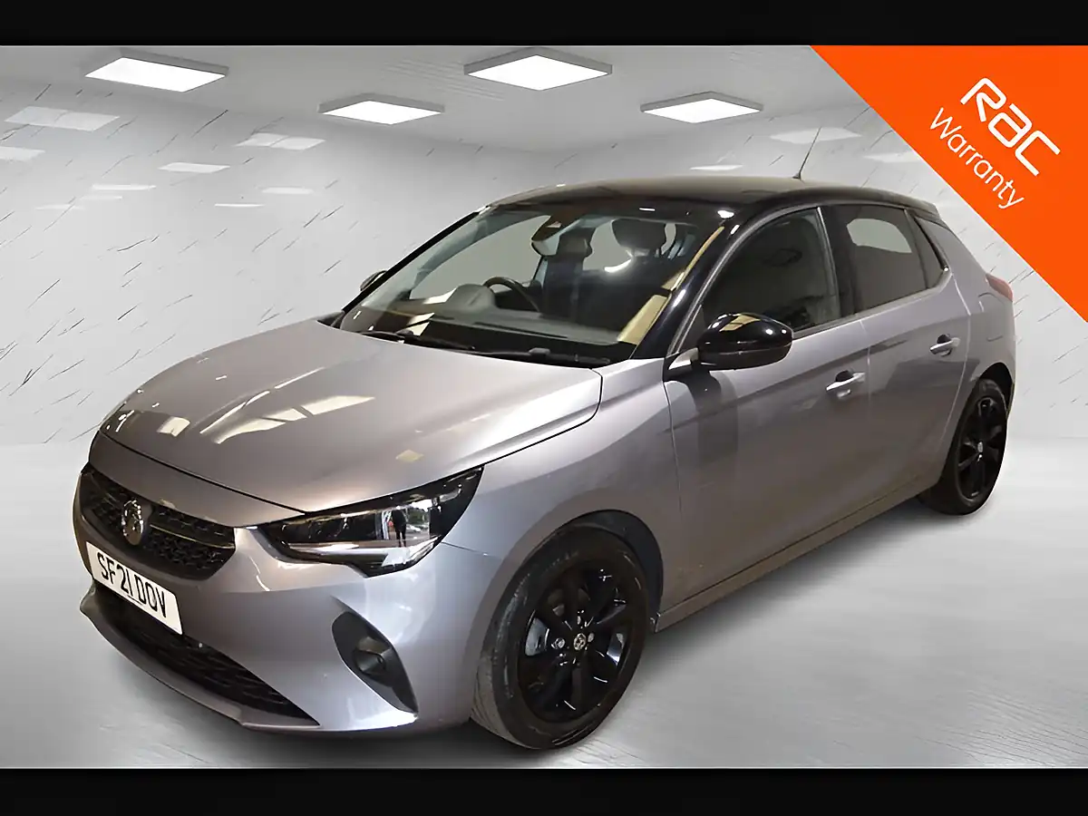 Used 2021 Vauxhall Corsa Elite Quartz Grey - Front View