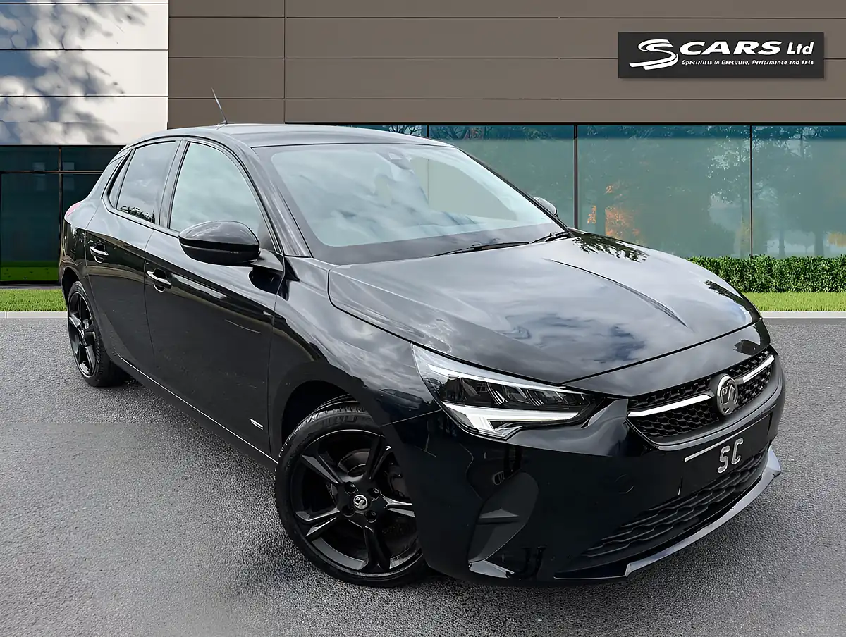 Used 2021 Vauxhall Corsa Griffin Black - Front View