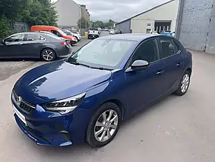Used 2021 Vauxhall Corsa Se Blue - Interior and Exterior details 3