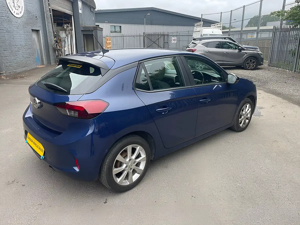 Used 2021 Vauxhall Corsa Se Blue - Interior and Exterior details 7