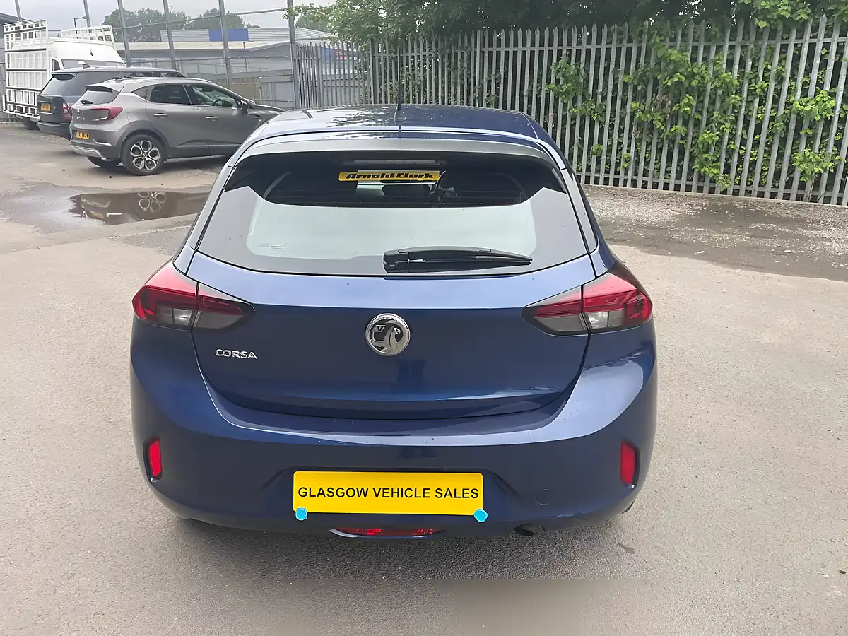 Used 2021 Vauxhall Corsa Se Blue - Interior and Exterior details 8