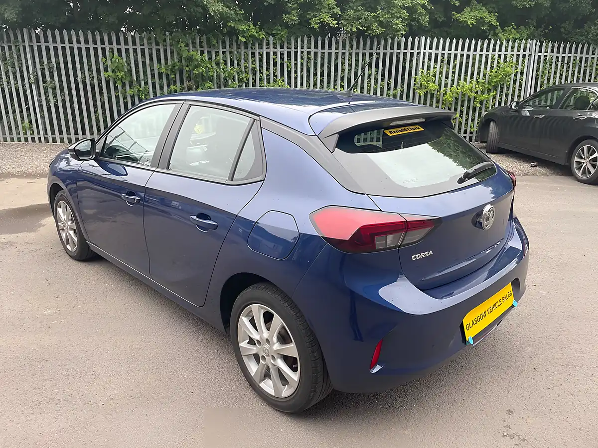 Used 2021 Vauxhall Corsa Se Blue - Interior and Exterior details 9