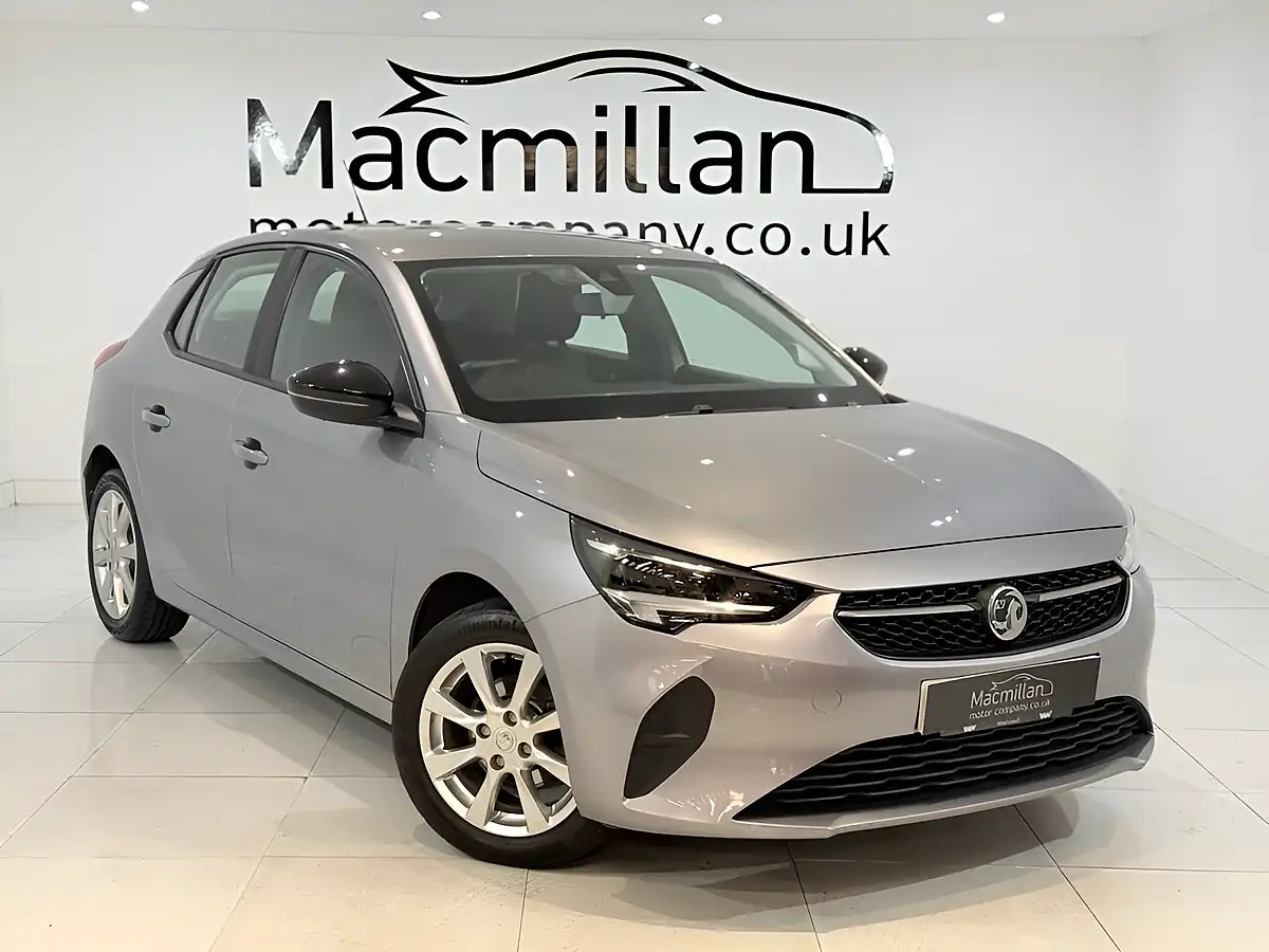 Used 2021 Vauxhall Corsa Se Grey - Front View