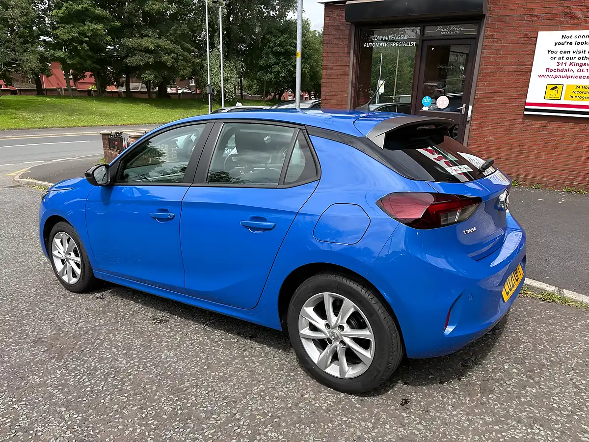 Used 2021 Vauxhall Corsa Se Premium 5dr Blue - Interior and Exterior details 5