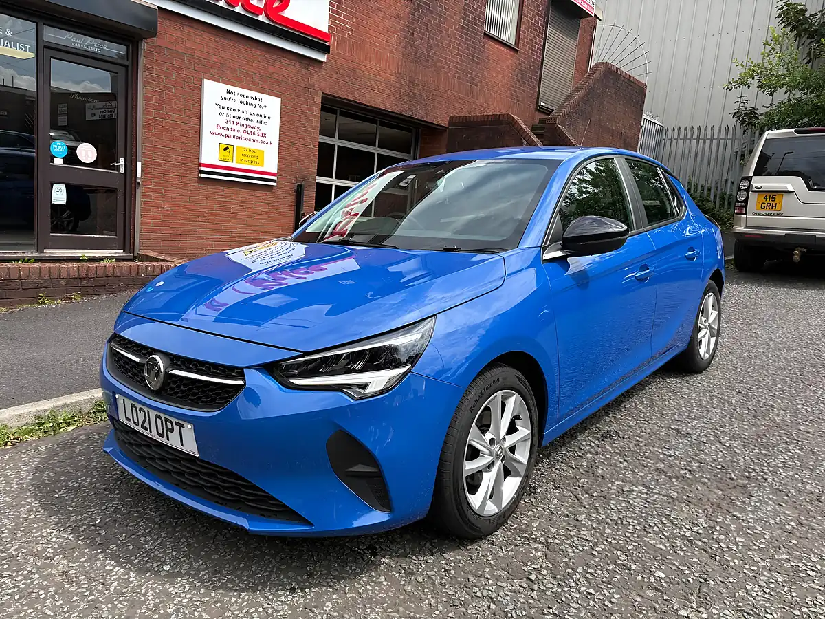 Used 2021 Vauxhall Corsa Se Premium 5dr Blue - Interior and Exterior details 7