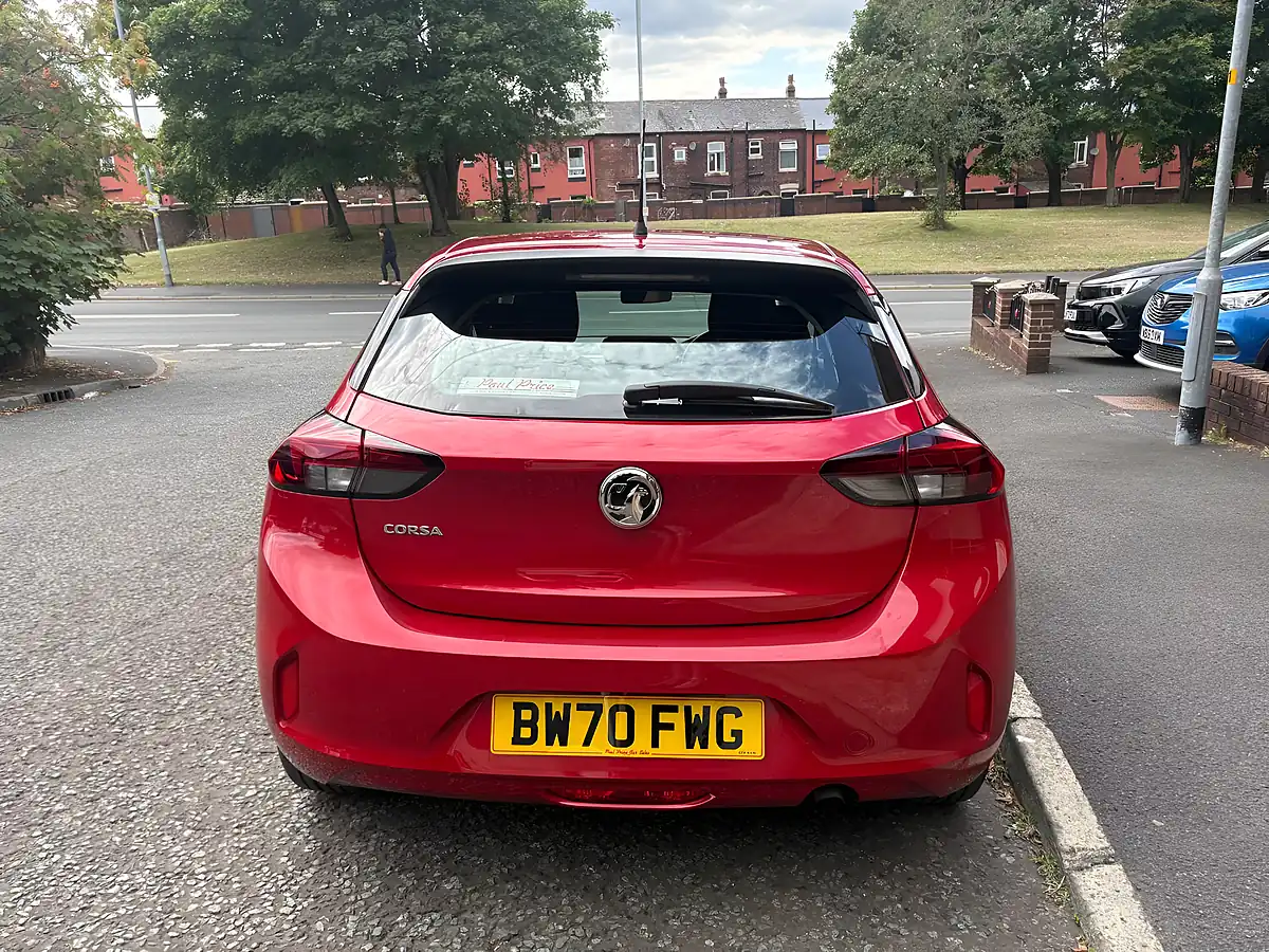 Used 2021 Vauxhall Corsa Se Red - Interior and Exterior details 4