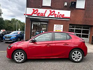 Used 2021 Vauxhall Corsa Se Red - Interior and Exterior details 6