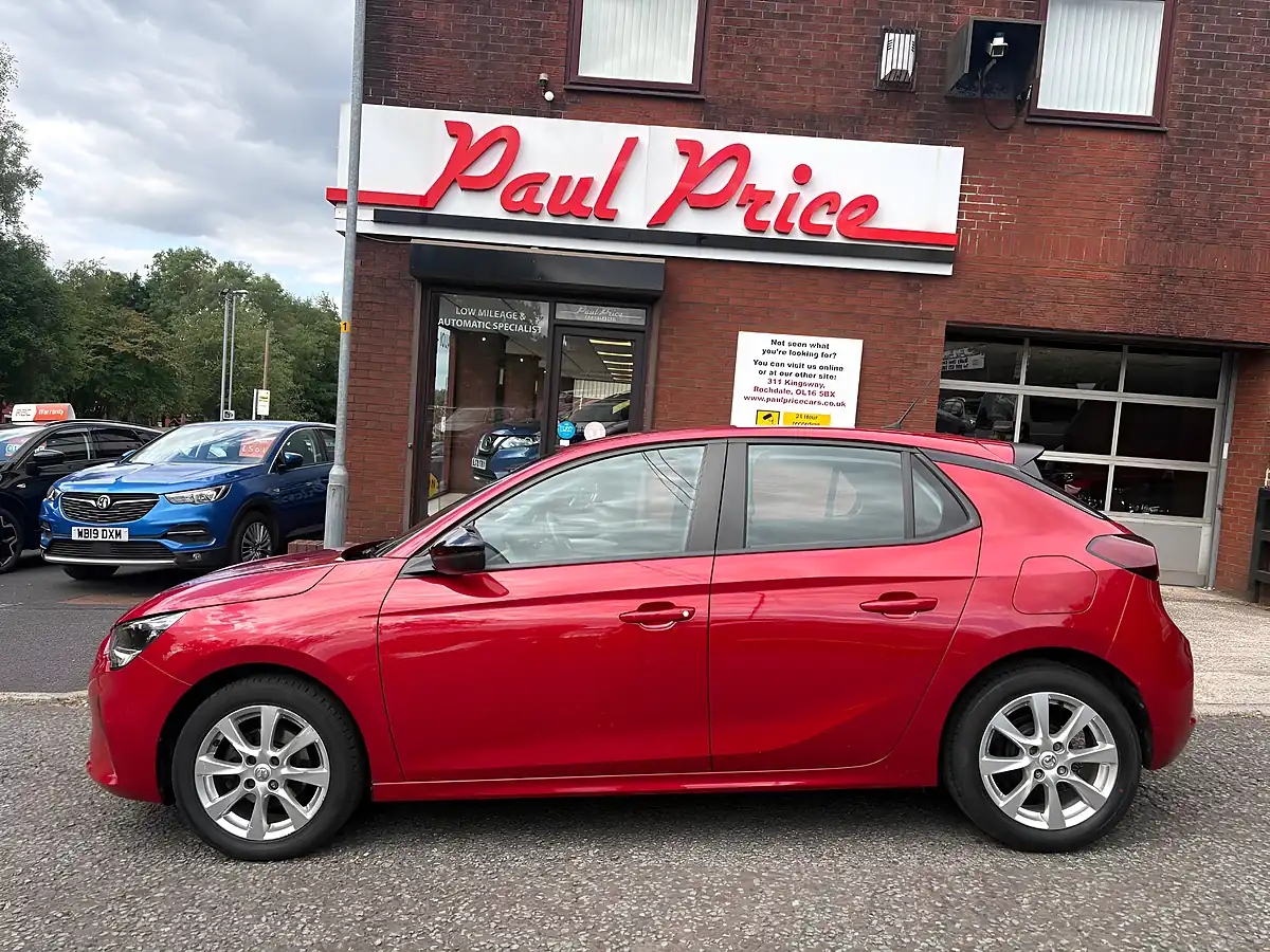 Used 2021 Vauxhall Corsa Se Red - Interior and Exterior details 6