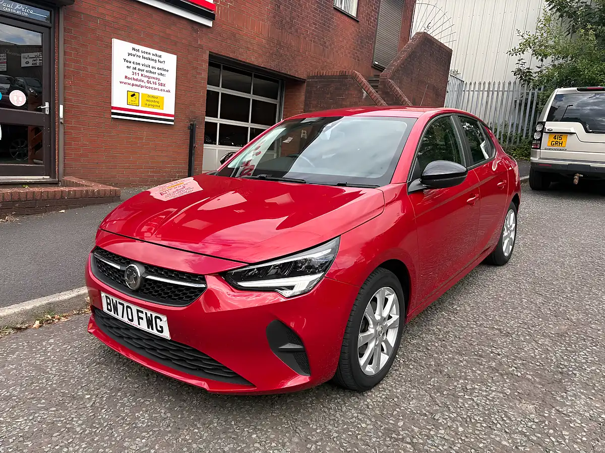 Used 2021 Vauxhall Corsa Se Red - Interior and Exterior details 7