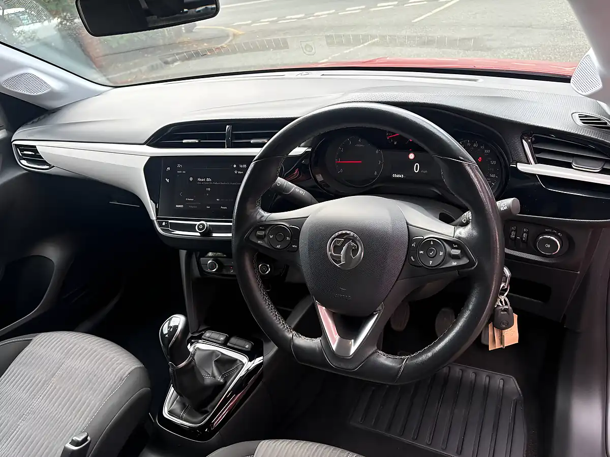 Used 2021 Vauxhall Corsa Se Red - Interior and Exterior details 9