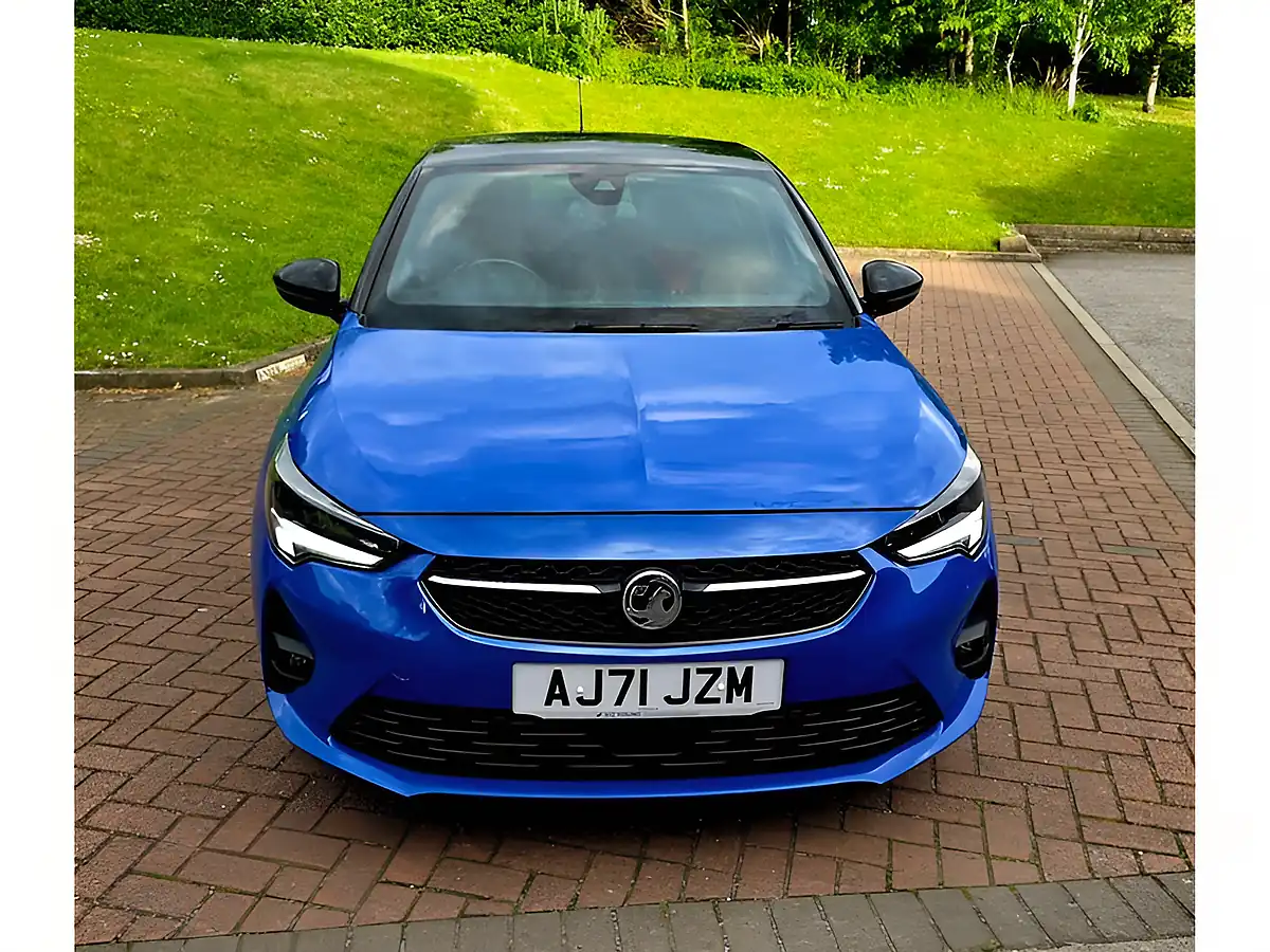 Used 2021 Vauxhall Corsa Sri Edition Blue - Front View