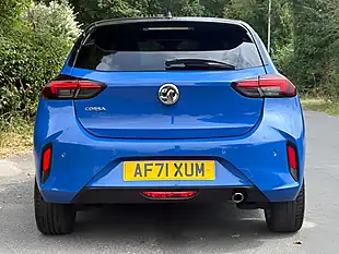 Used 2021 Vauxhall Corsa Sri Premium Blue - Interior and Exterior details 9