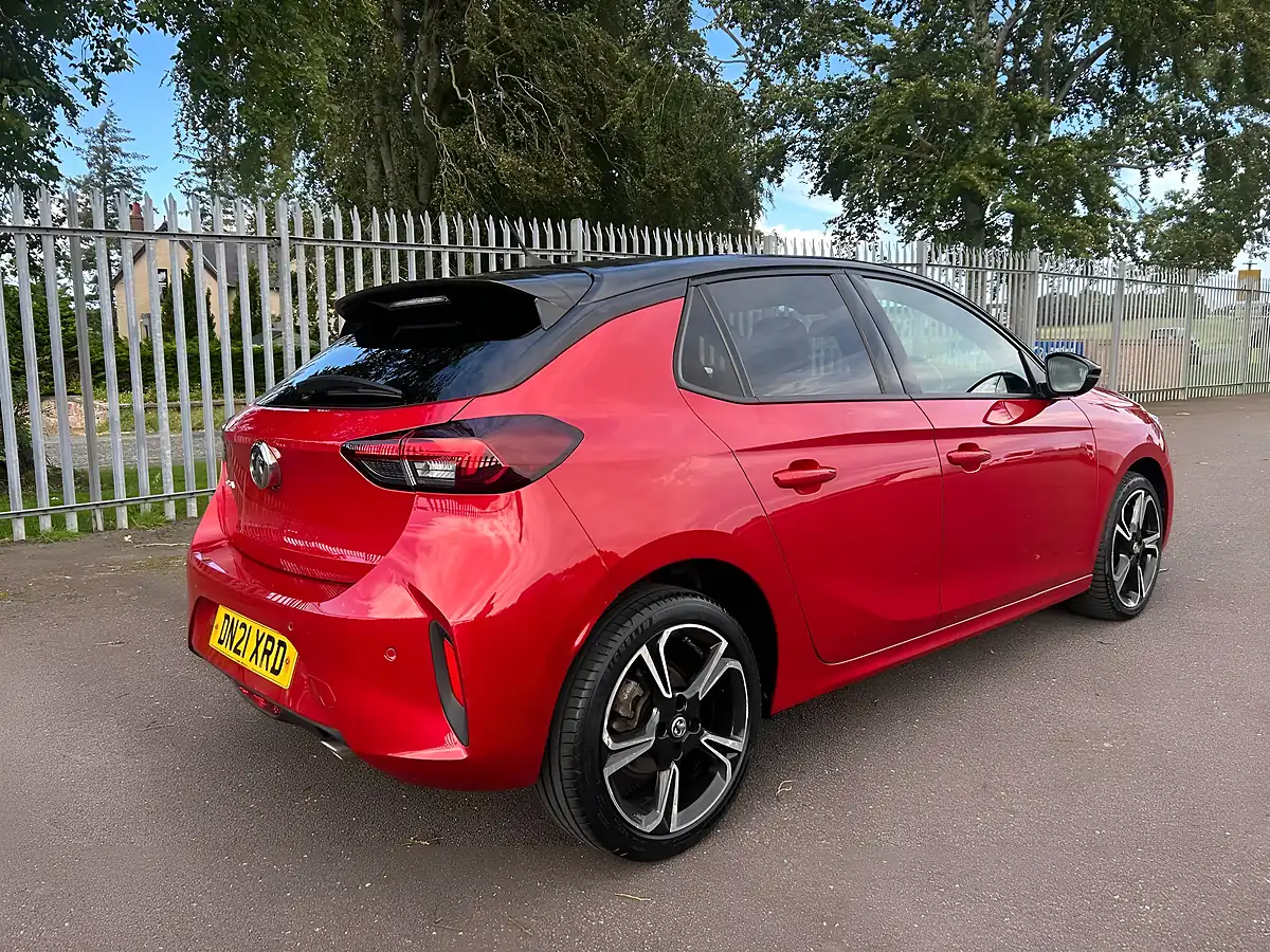 Used 2021 Vauxhall Corsa Sri Red - Interior and Exterior details 4