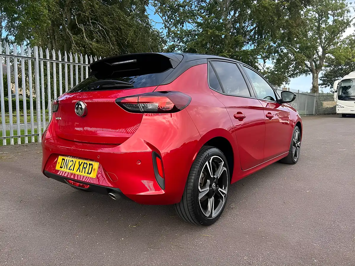 Used 2021 Vauxhall Corsa Sri Red - Interior and Exterior details 5