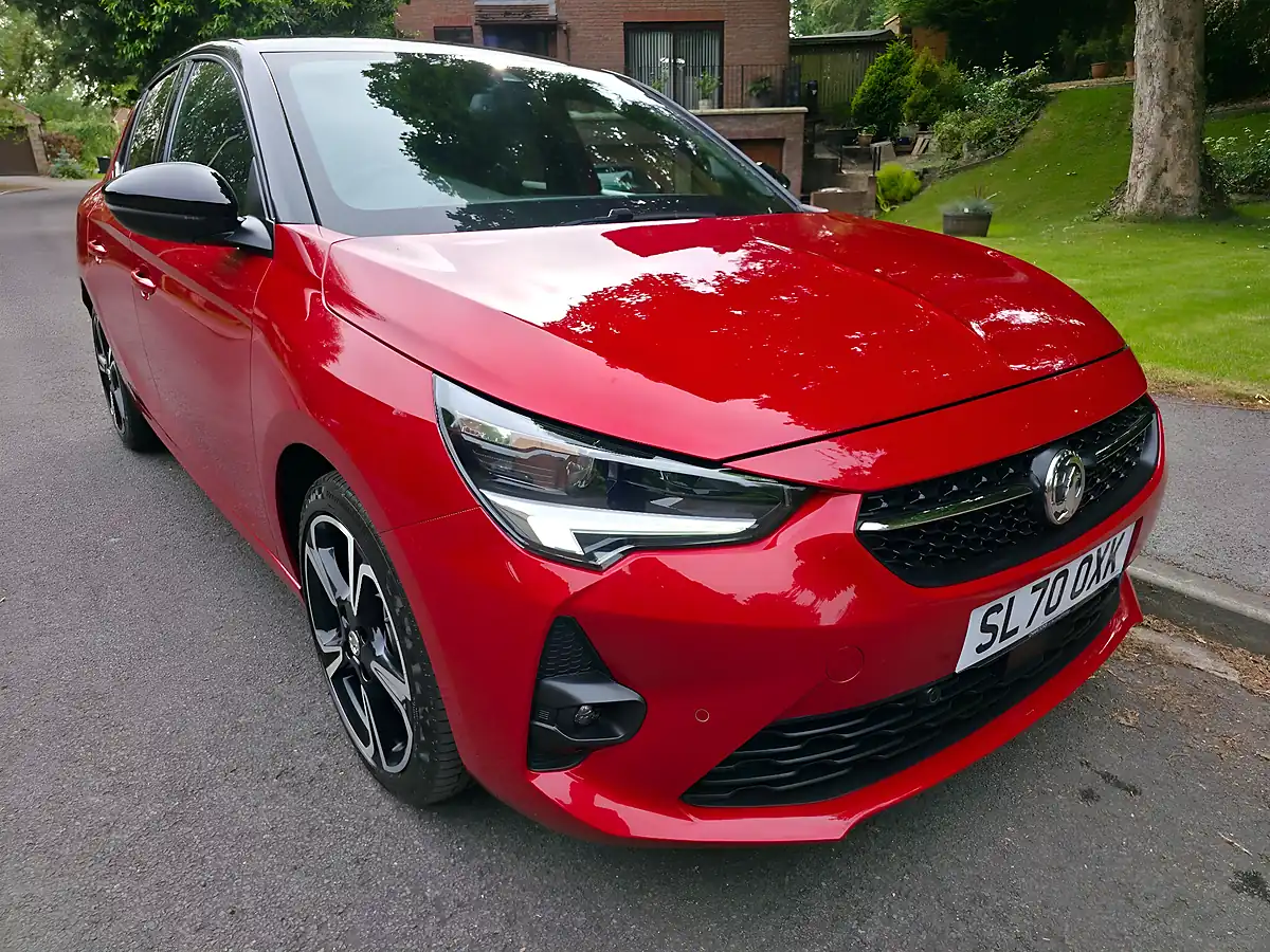 Used 2021 Vauxhall Corsa Ultimate Nav Red - Front View