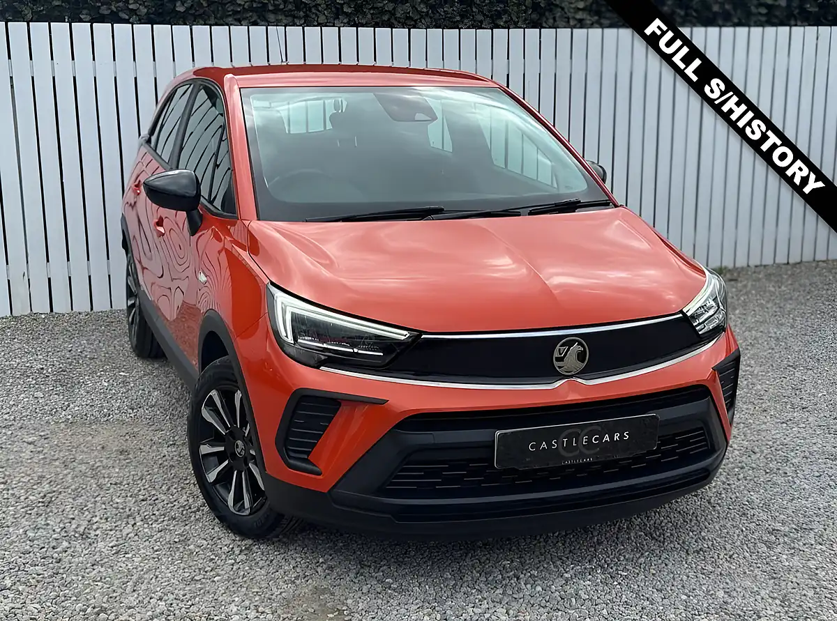 Used 2021 Vauxhall Crossland Se Orange - Front View