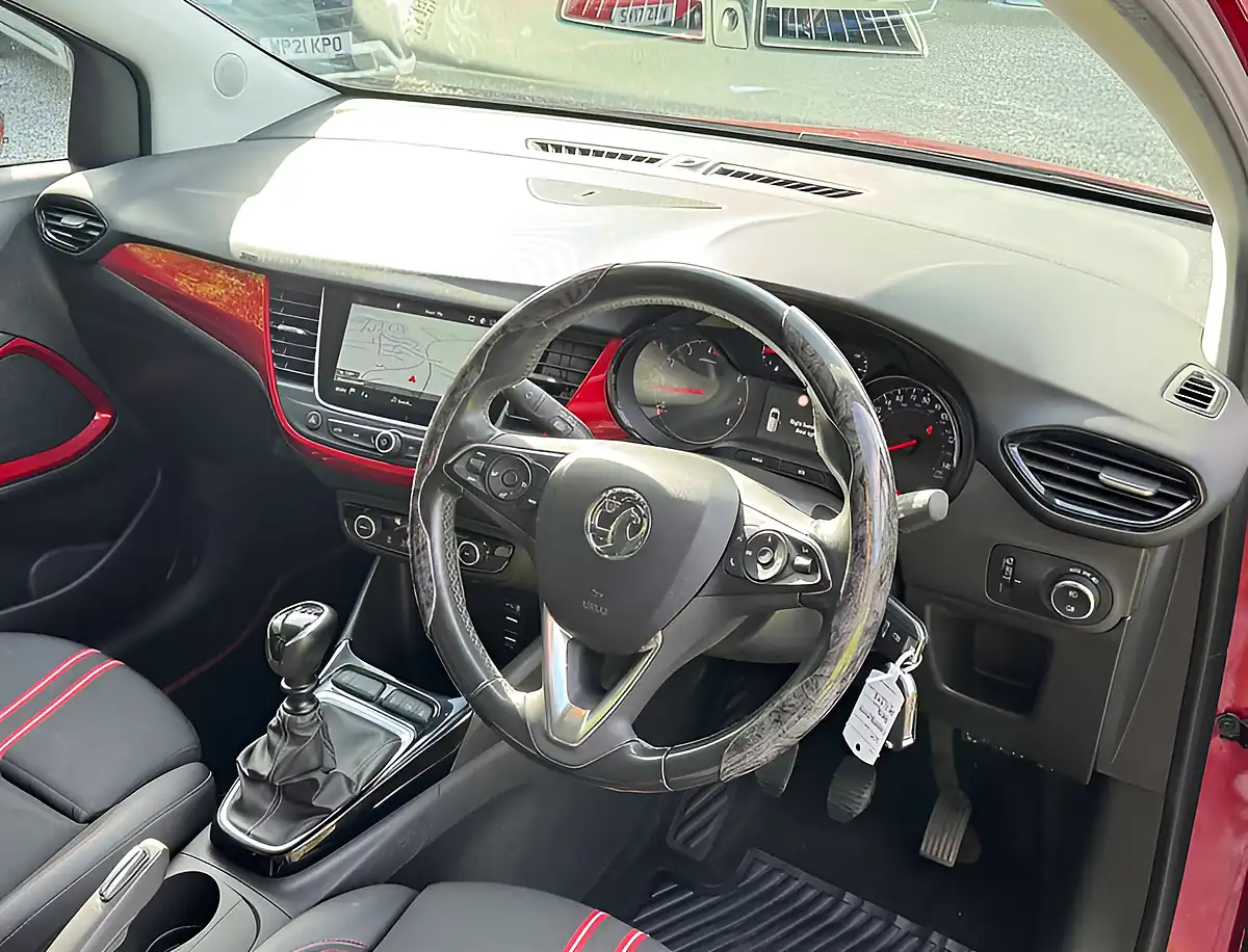 Used 2021 Vauxhall Crossland Sri Nav T Red - Interior and Exterior details 10