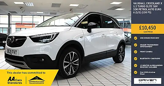 2021 Vauxhall Crossland X 1.2 Turbo Elite