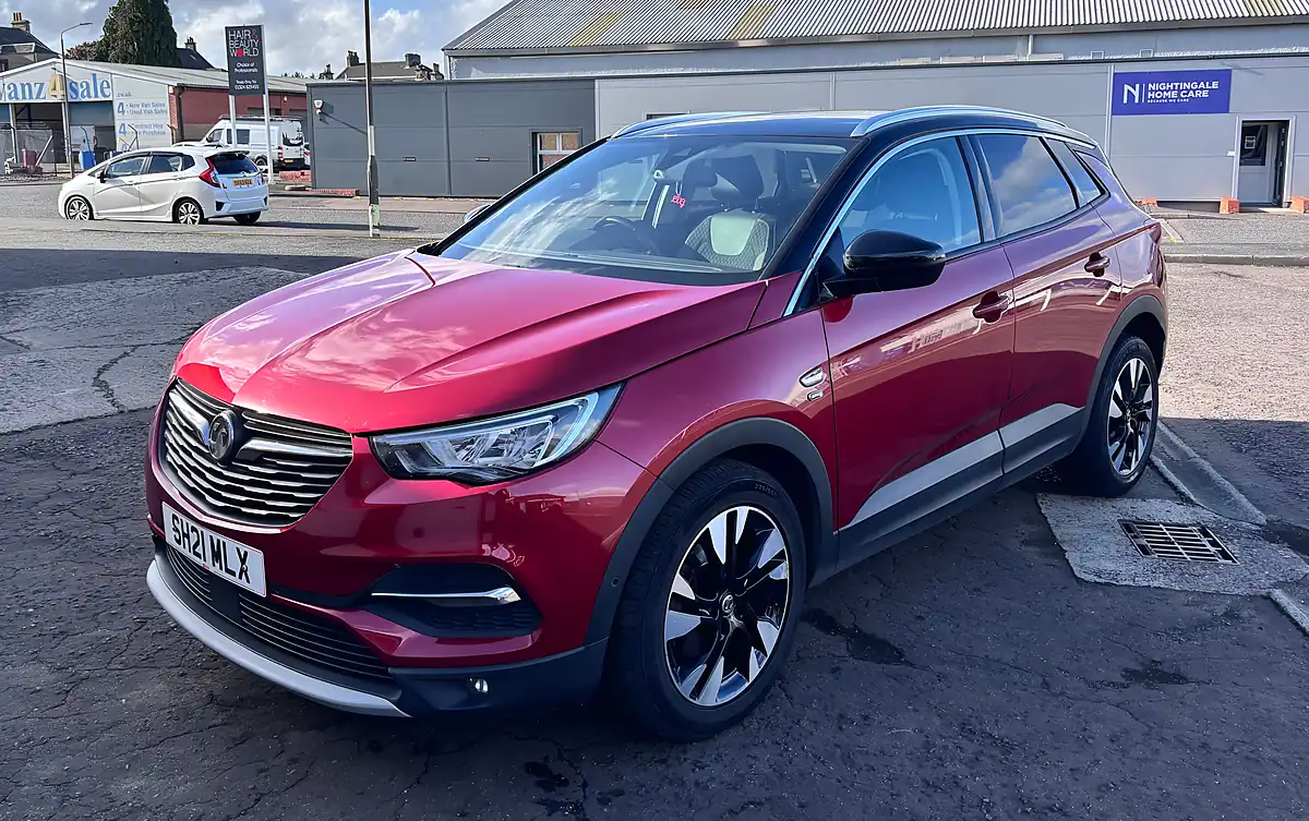 Used 2021 Vauxhall Grandland X Griffin Edition Red - Interior and Exterior details 2