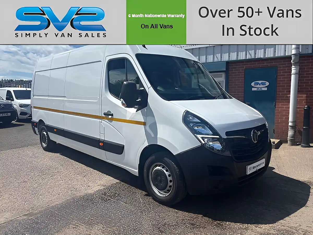 Used 2021 Vauxhall Movano Edition L3 H2 Lwb White - Front View