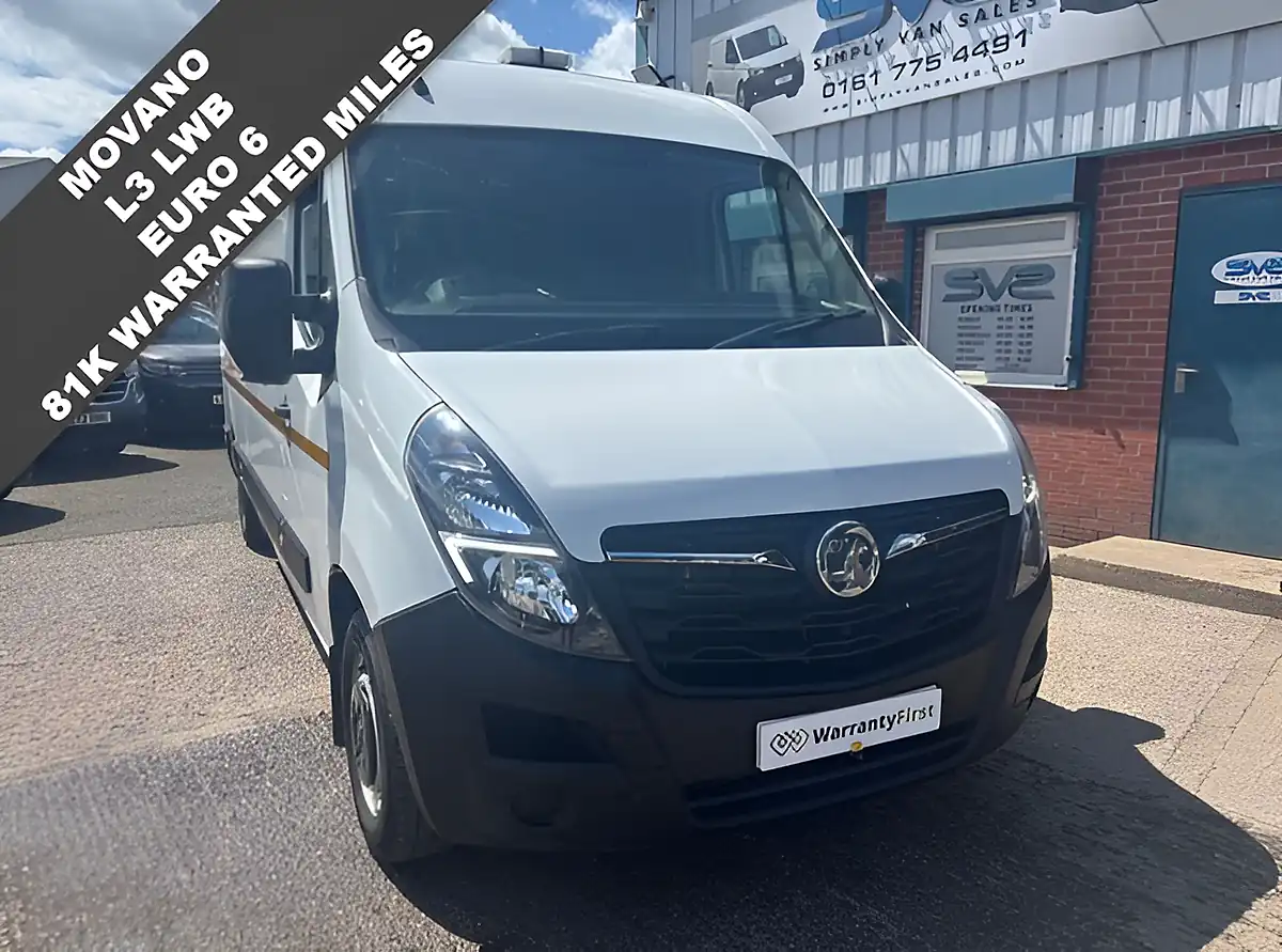 Used 2021 Vauxhall Movano Edition L3 H2 Lwb White - Interior and Exterior details 2