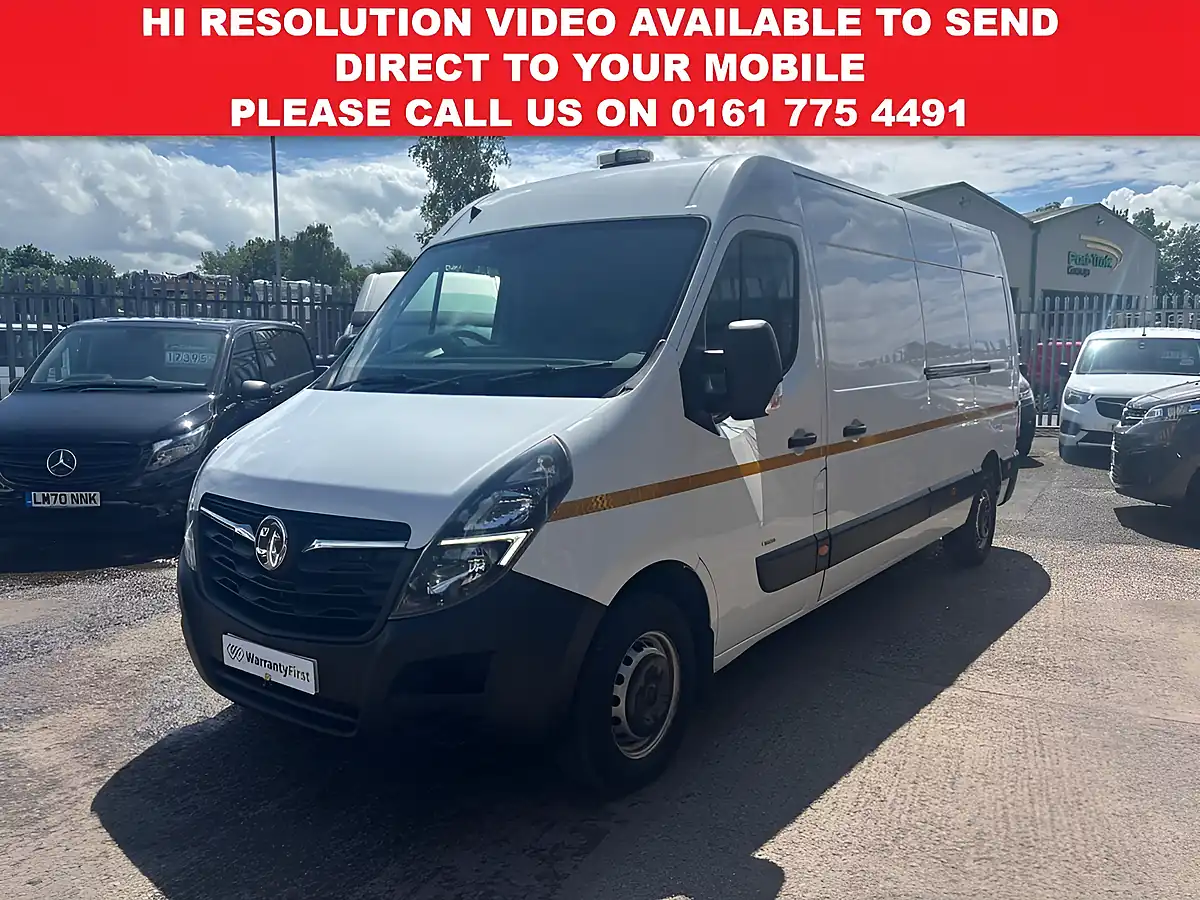 Used 2021 Vauxhall Movano Edition L3 H2 Lwb White - Interior and Exterior details 3