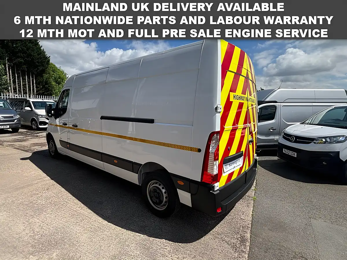 Used 2021 Vauxhall Movano Edition L3 H2 Lwb White - Interior and Exterior details 5