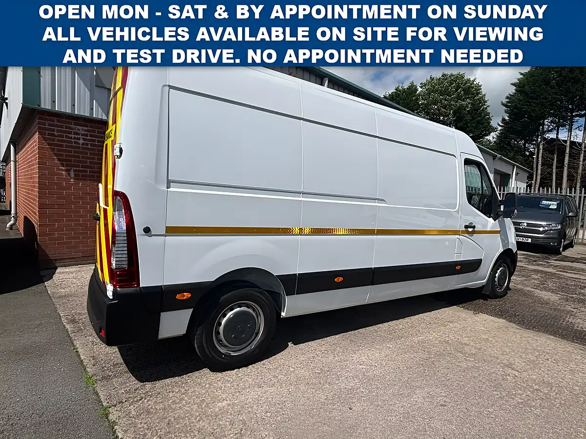 Used 2021 Vauxhall Movano Edition L3 H2 Lwb White - Interior and Exterior details 8