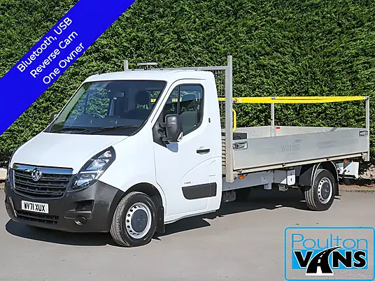 2021 Vauxhall Movano F3500 BiTurbo 135BHP L3 LWB Dropside