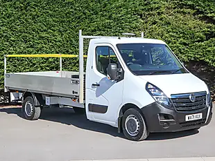 Used 2021 Vauxhall Movano F3500 L3 Lwb Dropside White - Interior and Exterior details 4