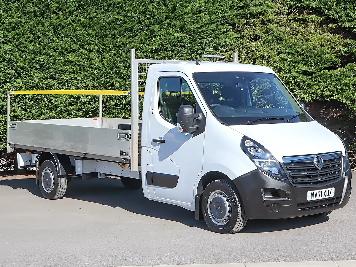 Used 2021 Vauxhall Movano F3500 L3 Lwb Dropside White - Interior and Exterior details 4