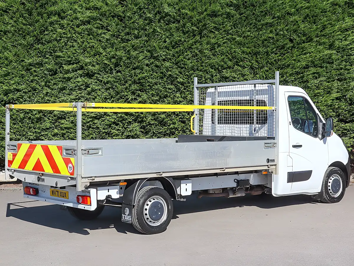 Used 2021 Vauxhall Movano F3500 L3 Lwb Dropside White - Interior and Exterior details 7