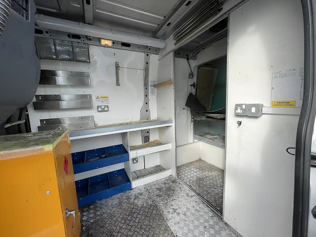 Used 2021 Vauxhall Movano F3500 Workshop Van Silver - Interior and Exterior details 13