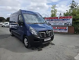 Used 2021 Vauxhall Movano L2H2 F3500 Blue - Interior and Exterior details 2