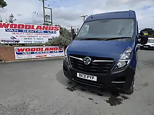 Used 2021 Vauxhall Movano L2H2 F3500 Blue - Interior and Exterior details 3