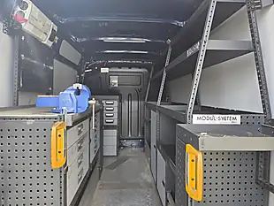 Used 2021 Vauxhall Movano L2H2 F3500 Blue - Interior and Exterior details 8