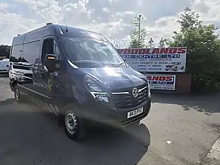 Used 2021 Vauxhall Movano Work Van Blue - Interior and Exterior details 2