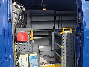 Used 2021 Vauxhall Movano Work Van Blue - Interior and Exterior details 8