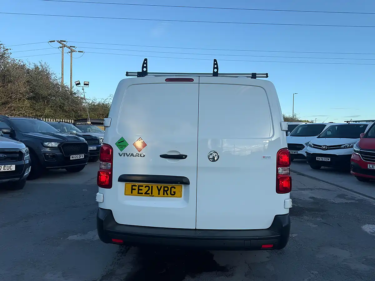 Used 2021 Vauxhall Vivaro 3100 Edition L2 H1 White - Interior and Exterior details 6