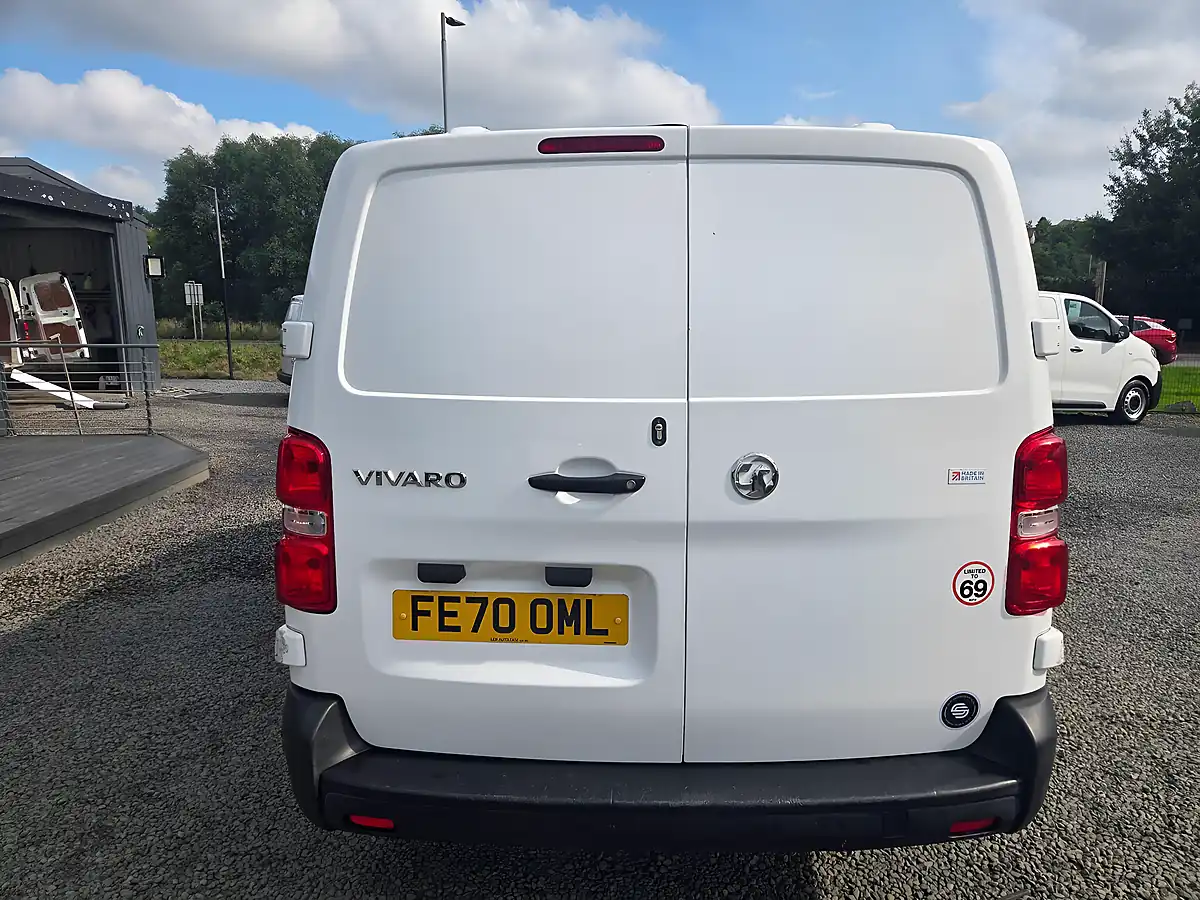 Used 2021 Vauxhall Vivaro Edition L2 H1 White - Interior and Exterior details 13