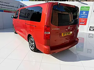 Used 2021 Vauxhall Vivaro Life Elite L Red - Interior and Exterior details 4