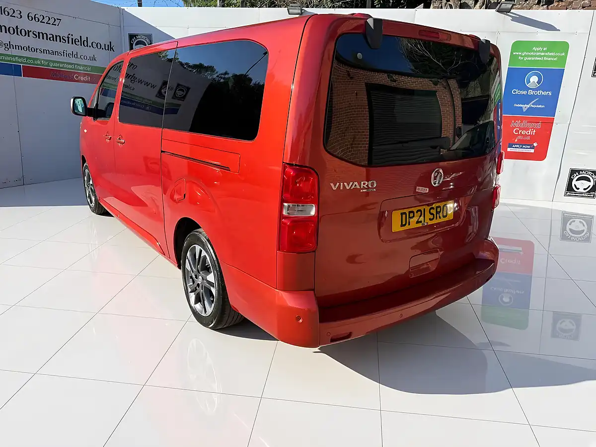 Used 2021 Vauxhall Vivaro Life Elite L Red - Interior and Exterior details 4