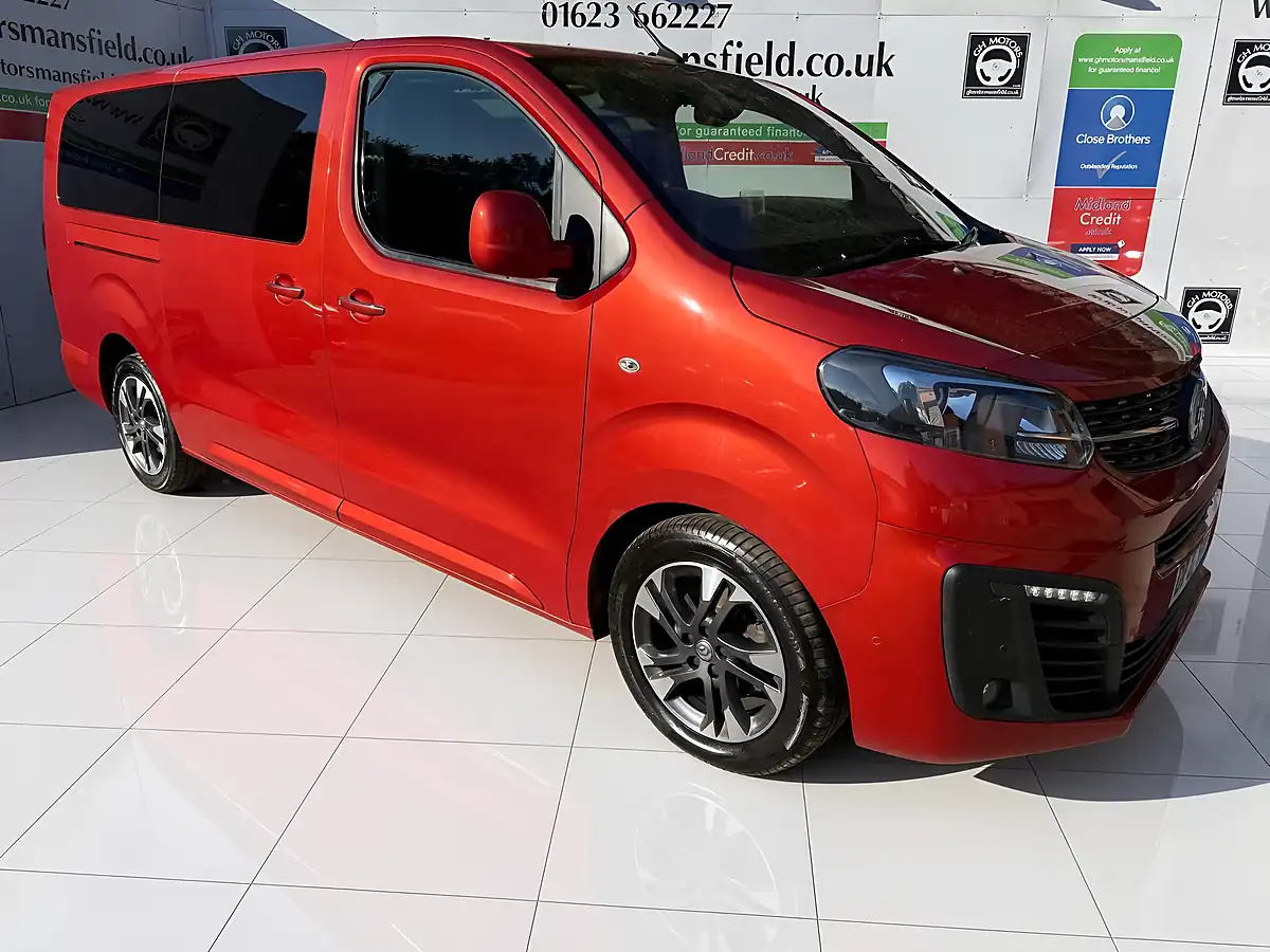 Used 2021 Vauxhall Vivaro Life Elite L Red - Interior and Exterior details 5
