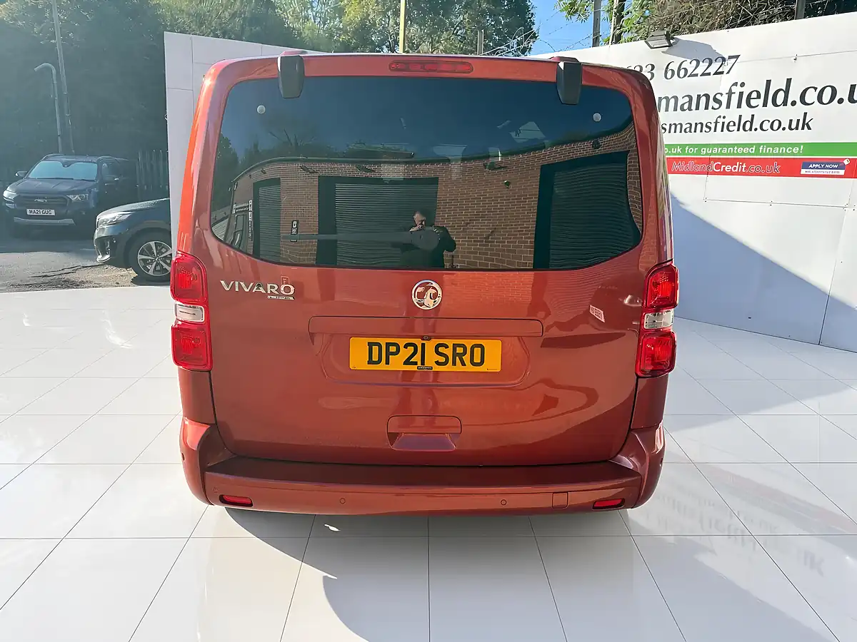 Used 2021 Vauxhall Vivaro Life Elite L Red - Interior and Exterior details 7